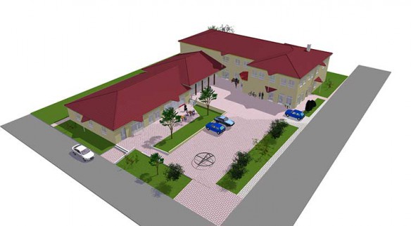 3d Bauplan - Modell